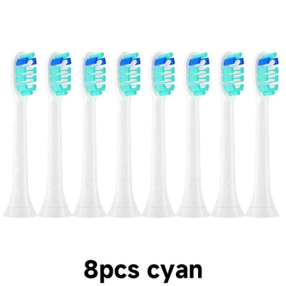 4/8pcs Replacement Toothbrush Heads Compatible with Philips Sonicare Soft Replacement Electric Brush Head 4100 6500 6100 7500 5