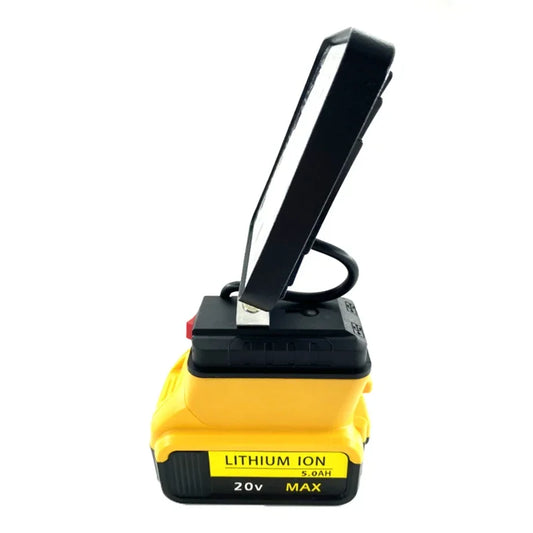 4 Inch Portable LED Work Light for Dewalt 18V 20V Lithium Battery Outdoor Lighting Work Lamp Camping Lighting Outdoor Flashlight