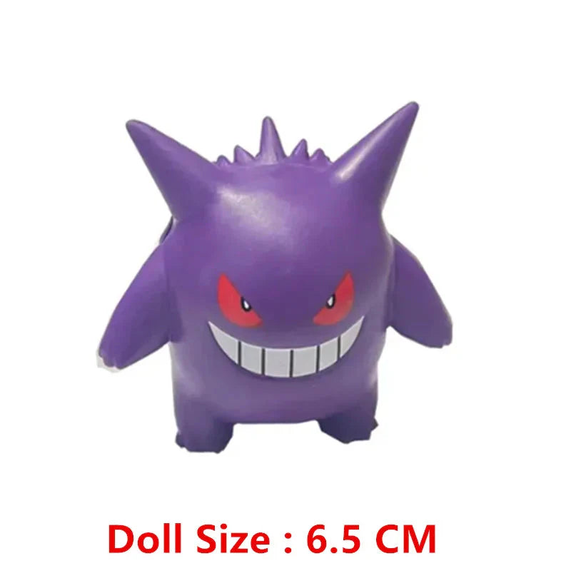Pokemon 4-13Cm New Cartoons Movie Anime Figure Pikachu Mewtwo Charmander Blastoise Gurado Pet Action Model Toy Gifts