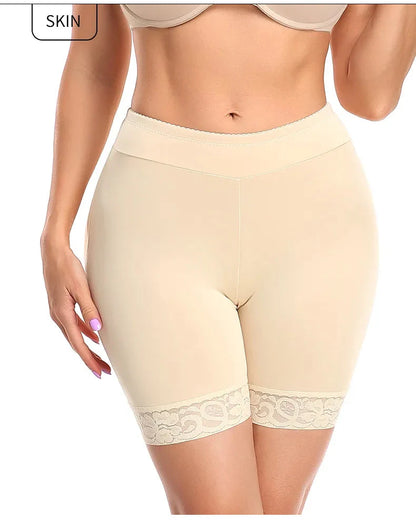 Women Butt Lifter Padded Lace Shapewear Thicker Butt Enhancer Control Panties Seamless Fake Buttock Underwear Big Booty Shorts