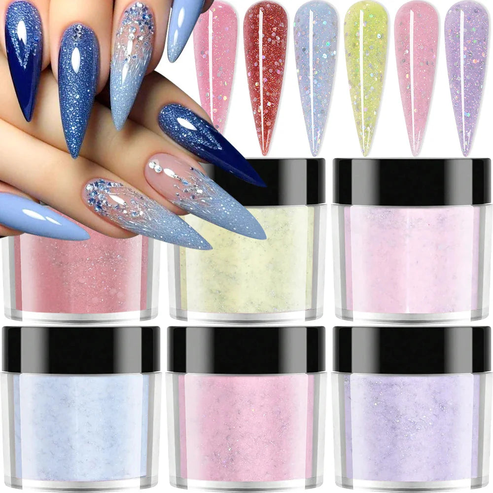 Nail Kit Set Acrylic Powder Monomer Acrylic Liquid For Nail Extension Professional Gel Manicure Set False Nails Art Tools Set *&