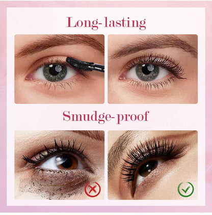 Black Waterproof Mascara Lengthening Eyelash Extension Eye Lashes Brush Beauty Curling Mascara Korean Cosmetics Long-wearing