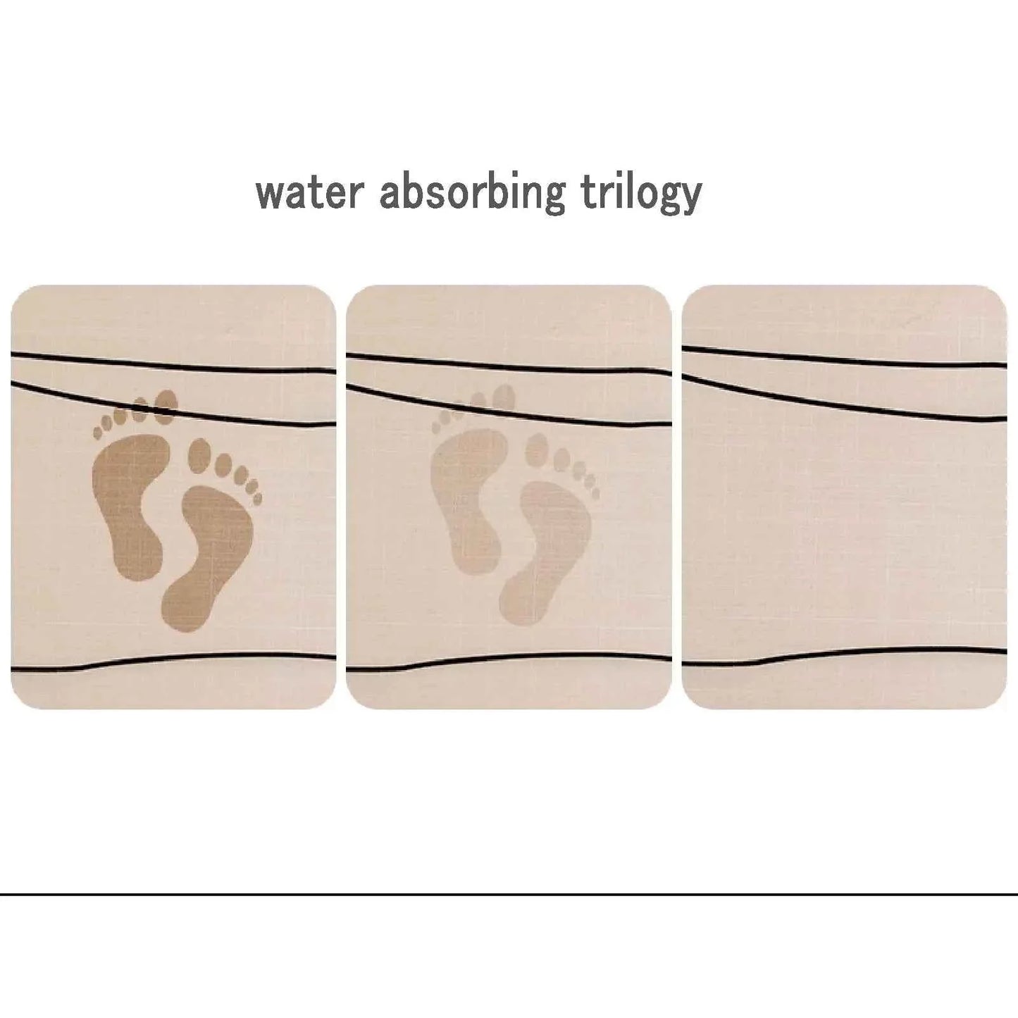 Bathroom Carpet Mat Bathroom Modern Diatomaceous Earth Bath Mat Soft and Comfortable Suitable for The Bathroom Floor  Mat
