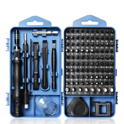 New 115 in 1 Professional Repair Tool Precision Screwdriver Set Magnetic Torx Hex Screw Driver Bits Kit for Xiaomi Mac PC iPhone