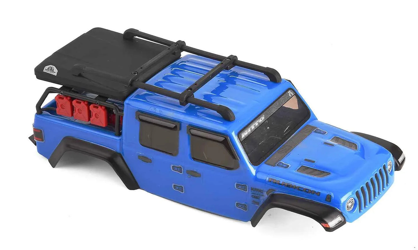 RCDream 1/18 Scale Roof Rack Roof Box for 1/18 1/24 1/12 RC Crawler Truck TRX4M Bronco AX24 #18R004