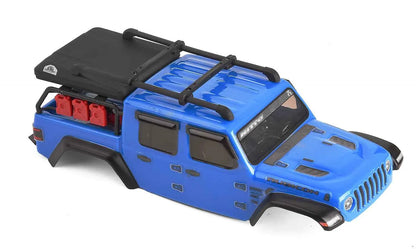 RCDream 1/18 Scale Roof Rack Roof Box for 1/18 1/24 1/12 RC Crawler Truck TRX4M Bronco AX24 #18R004