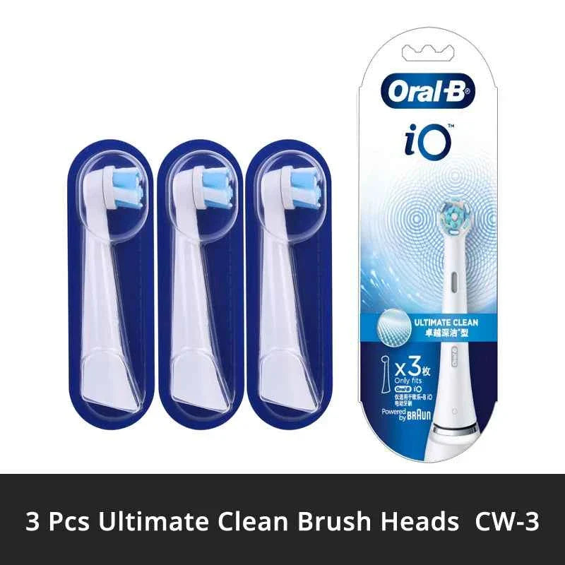 Original Brush head for Oral B iO 2/3/4/5/7/8/9 Electric Toothbrushes Designed for Teeth Deep Clean Remove Tooth Stains