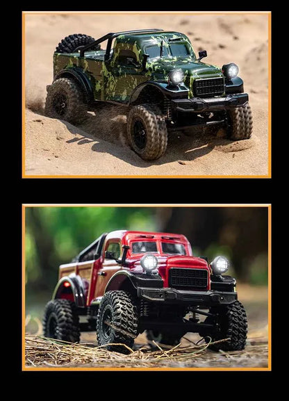 RC Car C8813 Full Proportional Throttle Pickup Truck Model Remote Control Toy 4WD Climbing Off-Road Rc Remote Control Car Gift