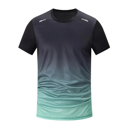 Summer t Shirt For Men Casual White t-Shirts Man Short Sleeve Top Breathable Tees Quick Dry Gym Shirt Soccer Jersey Male Clothes