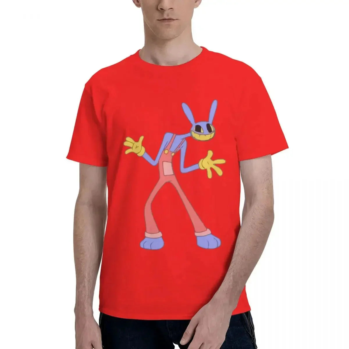 Short Sleeve T-Shirts For Men Women The Amazing Digital Circus Jax Funny T Shirt  harajuku  oversized t shirt  men clothing