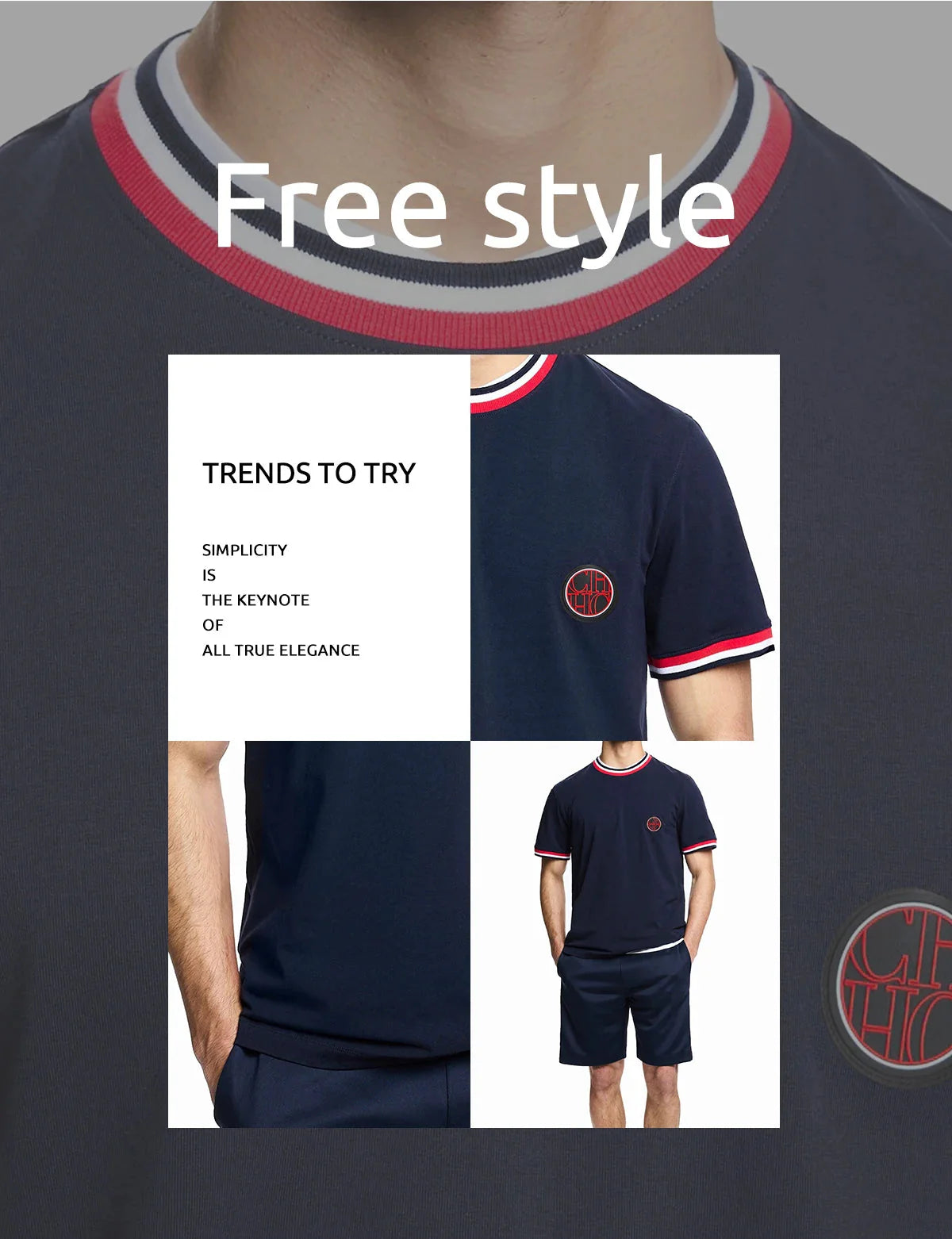 Mens T Shirts Cotton Mens Casual Short Sleeve Solid Stripe O Neck Soft T-Shirts Basic 2025 Men's Loose Fit Tee Shirt Tops