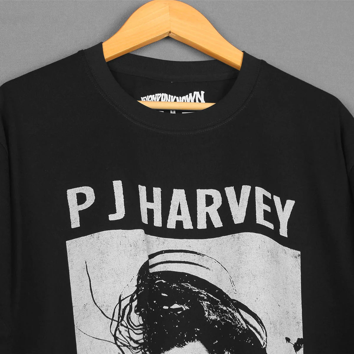 PJ Harvey T-Shirt Rid Of Me Indie Rock Singer John Parish Kate Bush Printed Short Sleeves Men's Printed Loose Clothing Shirt