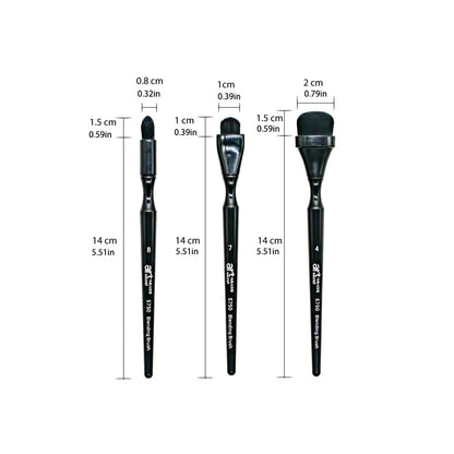 Artsecret Charcoal Drawing Blending Brushes Set for Painting Sketch Drawing Tools Charcoal Ink Blending Supplies