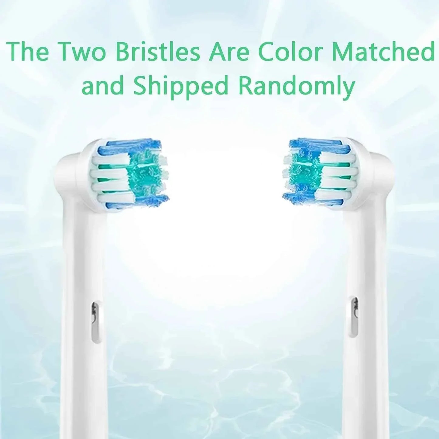 4pcs Toothbrush Head Compatible with Braun Oral B Electric Toothbrush, Replacement Brush Heads for Oral B Vitality Pro 1000 2000