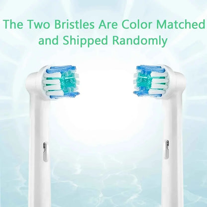 4pcs Toothbrush Head Compatible with Braun Oral B Electric Toothbrush, Replacement Brush Heads for Oral B Vitality Pro 1000 2000