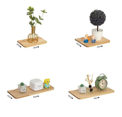 Floating Shelves for Wall Decor,Soild Wood Wall Mounted Shelf for Bathroom,Bedroom,Living Room Kitchen Storage&Decoration
