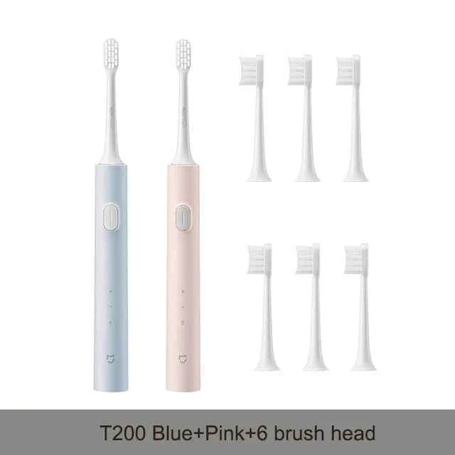 Original XIAOMI Mijia T200 Sonic Electric Toothbrush Teeth Whitening Ultrasonic Vibrating Smart Tooth Brushes IPX7 Waterproof