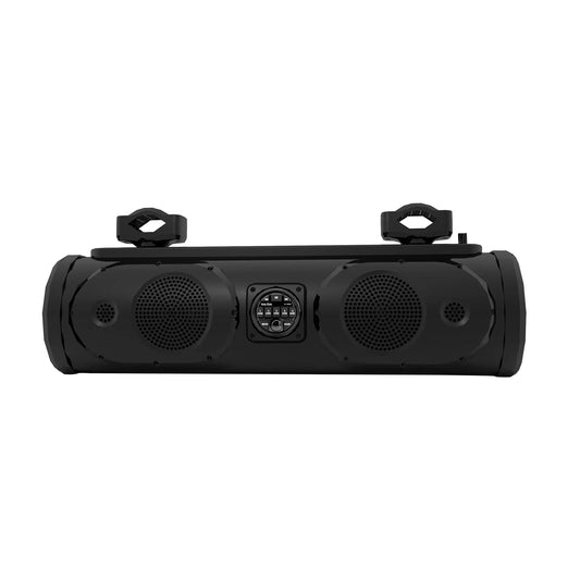 Soundbar With LED Lights For ATV UTV Golfcarts Powersports Boat Audio Marine
