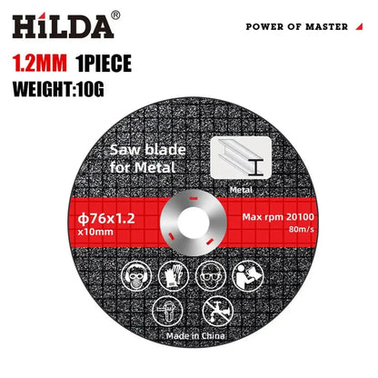 1-20PCS 76mm Saw Blade Electric Grinding Cutting Disc Rotary Tool Metal Cutter Power Wood Cutting Electric Grinder Accessories