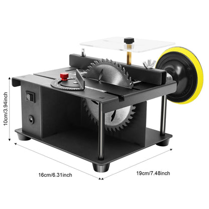 200W Cutting Tool Machine  Mini Table Saw  Multi-Functional Cutting Bench