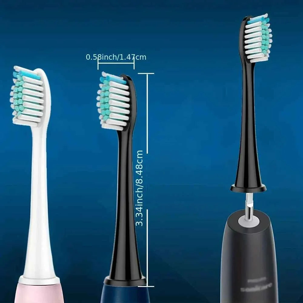 8PCS Replacement Toothbrush Heads, suitable for Philips Sonicare, Professional Electric Toothbrush Heads, Brush Heads suitable
