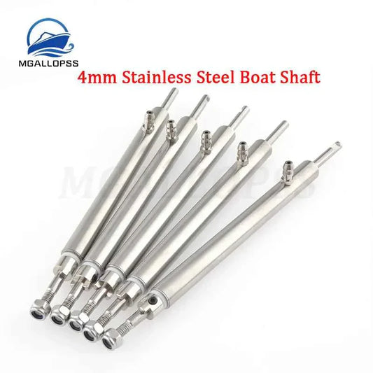 RC Boat L10/13/15/20/25/30/35cm Length Stainless Steel Tube+Grease Nozzle+4mm Stainless Steel Shaft for RC Electric Racing Boat