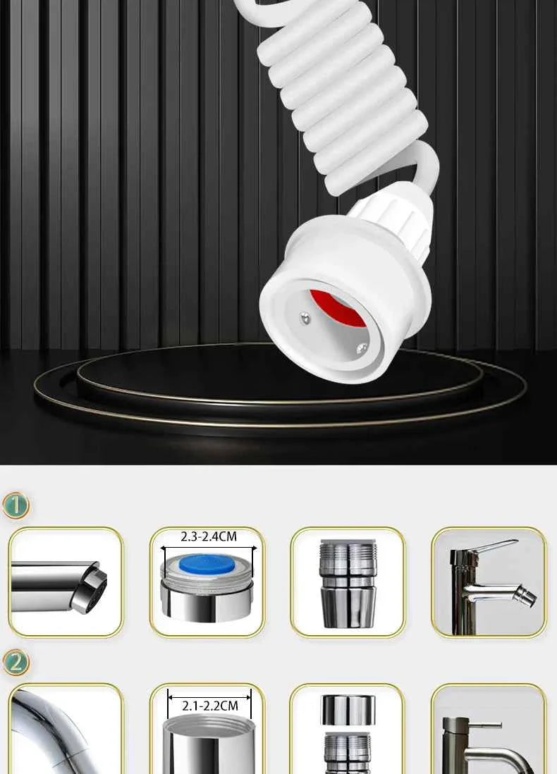 New Water Dental Flosser Faucet Oral Irrigator Floss Dental Irrigator Dental Pick Oral Irrigation Teeth Cleaning Machine