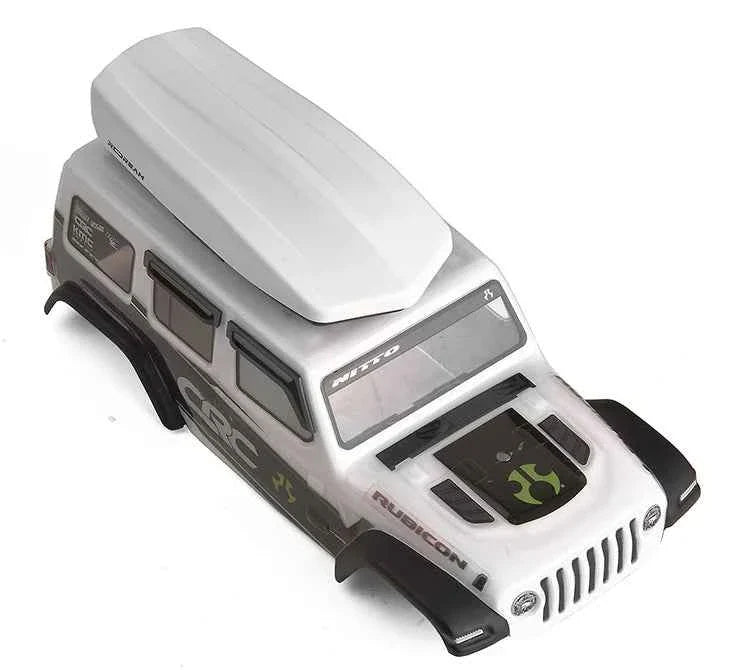 RCDream 1/18 Scale Roof Rack Roof Box for 1/18 1/24 1/12 RC Crawler Truck TRX4M Bronco AX24 #18R004
