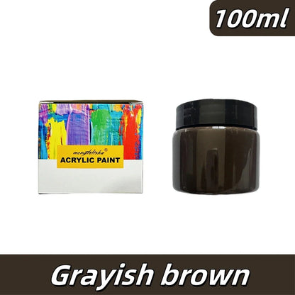 Acrylic Paint Professional Grade Painting Pigments Art Painting Waterproof Pigment Handicraft CreationIndoor Outdoor Creation