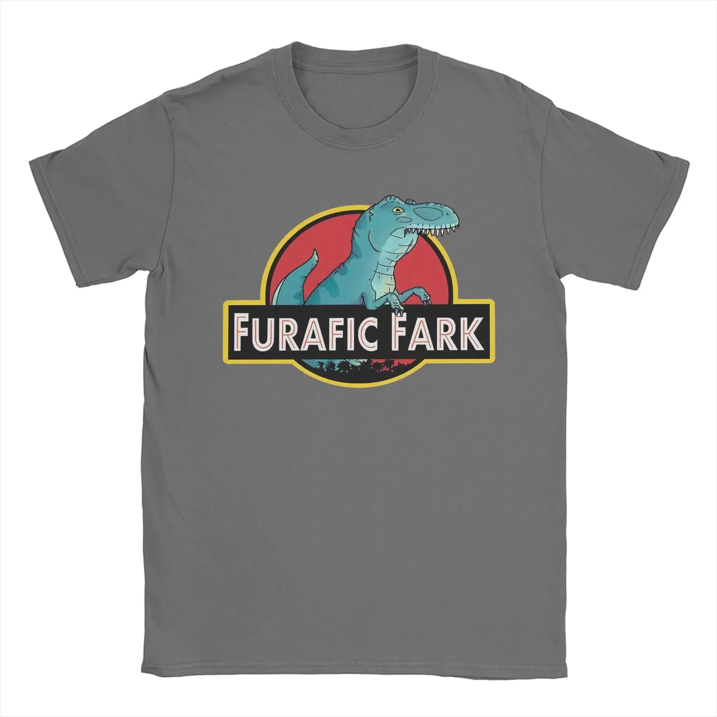 Men Furafic Fark 2 T Shirts Meme Pure Cotton Clothing Unique Short Sleeve Crewneck Tees Plus Size T-Shirts