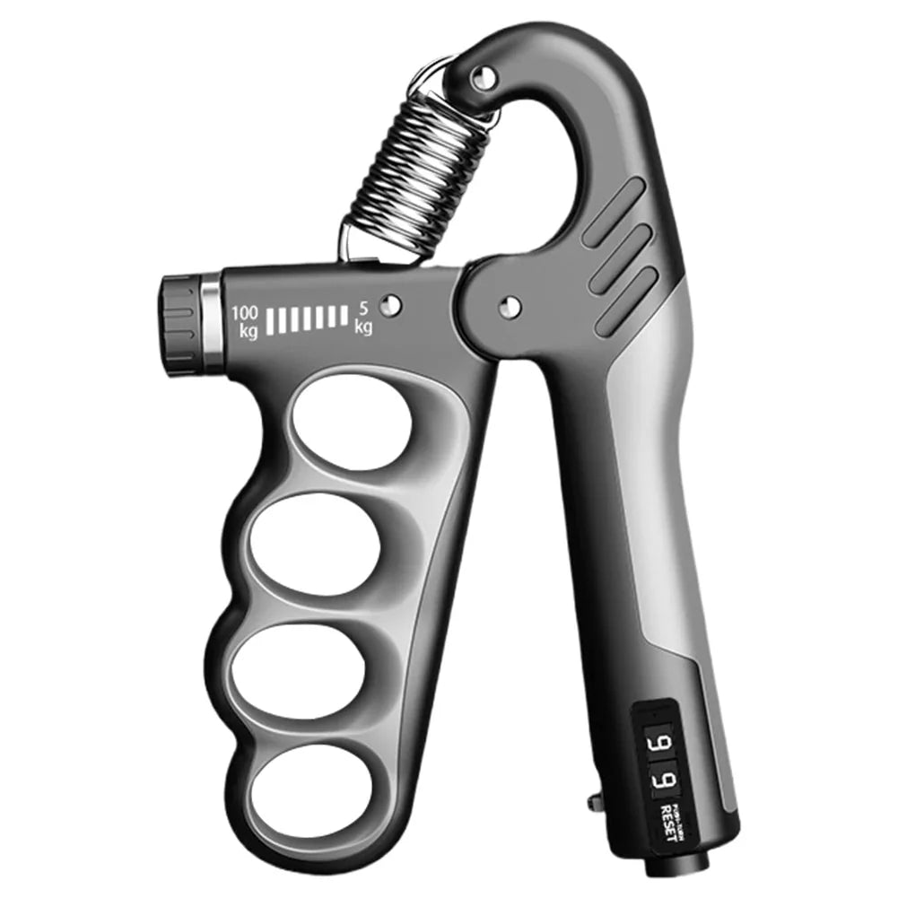 5-100 KG Grip Strength Trainer Non-Slip Gripper Stress Relief Adjustable Resistance for Musicians Athletes Hand Injury Recovery