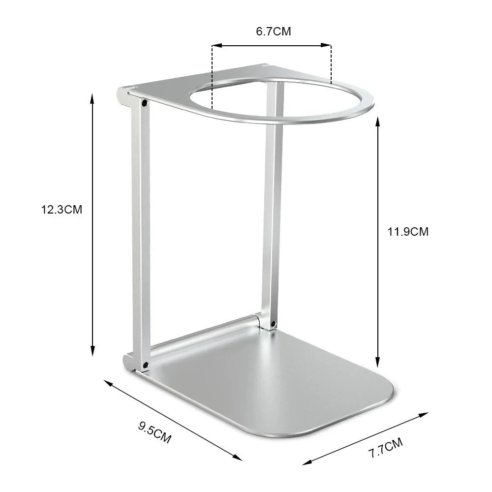 Coffee Machine Stand Drip Filter Coffee Stand Aluminum Alloy Foldable Lightweight Outdoor Quality Professional Coffee Accessorie