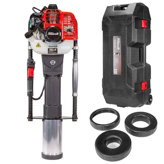52CC Gas Powered T-Post Driver, 2-Stroke Garden Fencing Farm Piling Driver, Air Cooling Garden Fencing, Customized