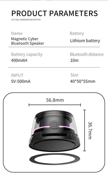 2025 New speakers home Rhythmic lighting Top shell vibration Plastic Material M8 LZ-B8 For Sooyn Portable Audio speaker gaming