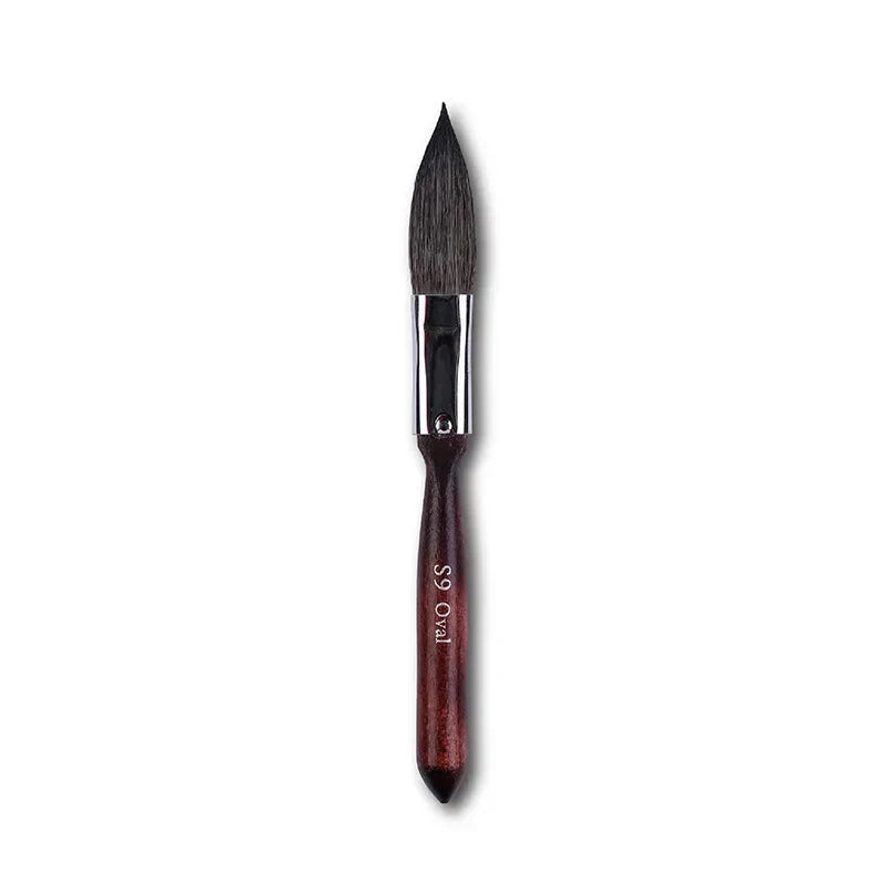 Artsecret Mini Dagger Oval  Flat Squirrel Hair Watercolor Brushes Set Professional Painting Brush For Painting Art Supplies