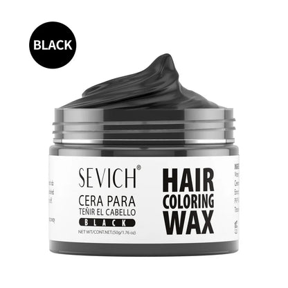 SEVICH Hair Colour Wax Temporary DIY Hair Coloring Wax One-Time Long Lasting Hair Dye Mud Cream Christmas Hair Styling Products