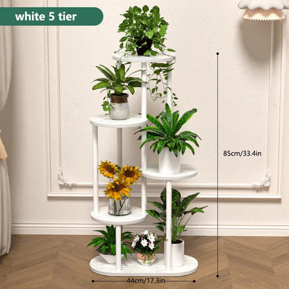 Plant Stand and Flower Stand Storage Shelf 4/5/6 Tier Flower Shelf Planter Rack Storage Organizer Display Indoor Garden Balcony
