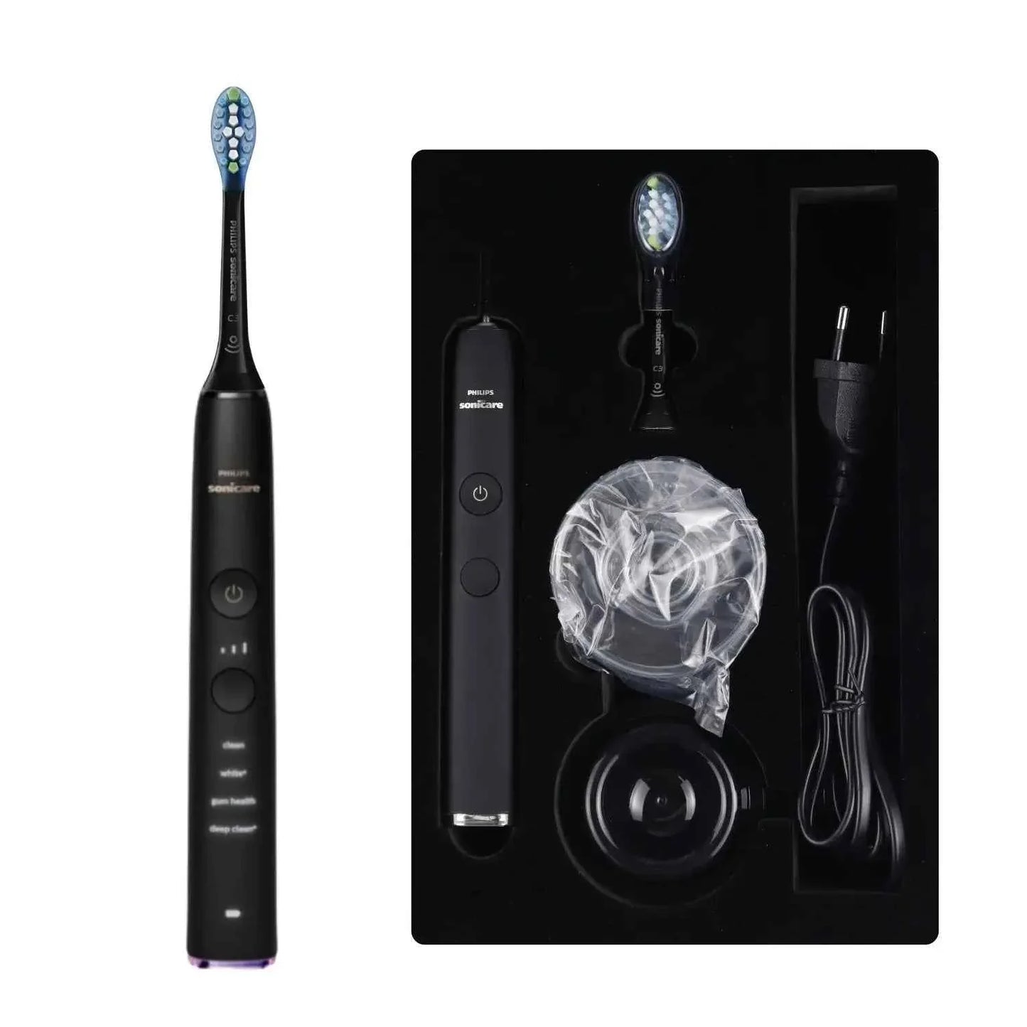Philips Sonicare Electric Toothbrush HX992, No Original Packaging, C3 Brush Head，Five modes,three intensities