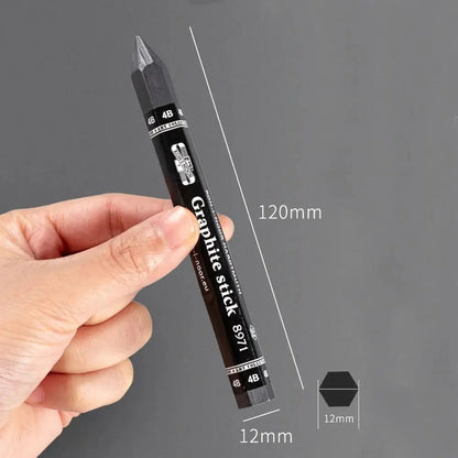 Painting Art  Supplies Water Soluble Artist Student Graphite Stick Pencil Full Lead Rod Exam Drawing Tool Shading Pencils