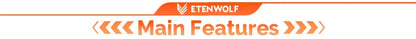 ETENWOLF AIR 3S Wireless Electric Air Pump 1300mAh Camping Light Small Inflator Deflator Outdoor Pump Pool Floats Sleeping Pads