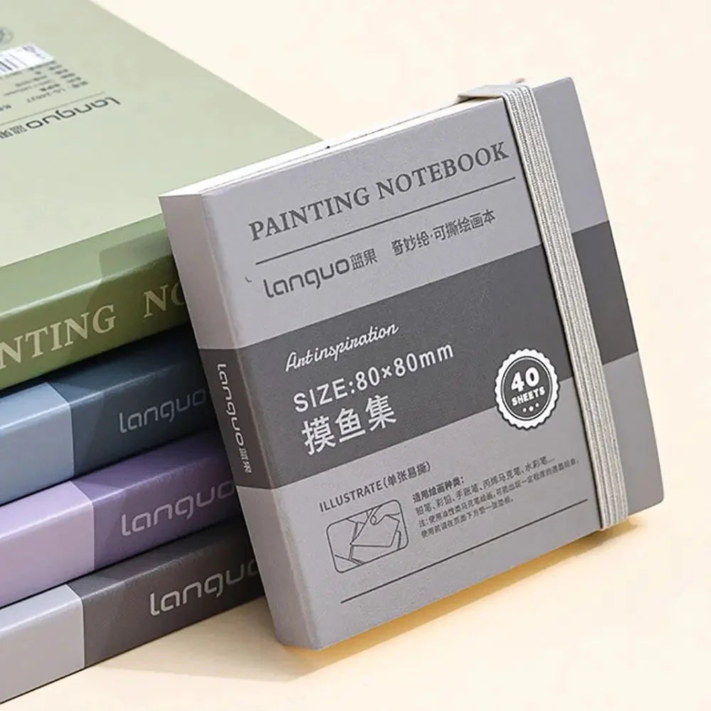 Small Tearable Painting Book Art Supplies Inspiration Record Sketchbook Portable Notebook