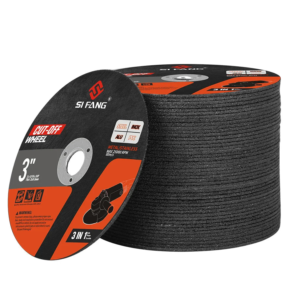 3 Inch Metal Cutting Disc 75x1.2x9.5mm Cut Off Wheels For Die Grinder Metal & Stainless Steel Cutting Mini Saw Blade  3-60pcs