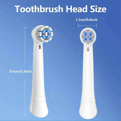 4-16Pack Toothbrush Replacement Heads Compatible with Oral B iO 10 9 8 7 6 5 4 3 Series Electric Toothbrush, 4 Pack Brush Heads