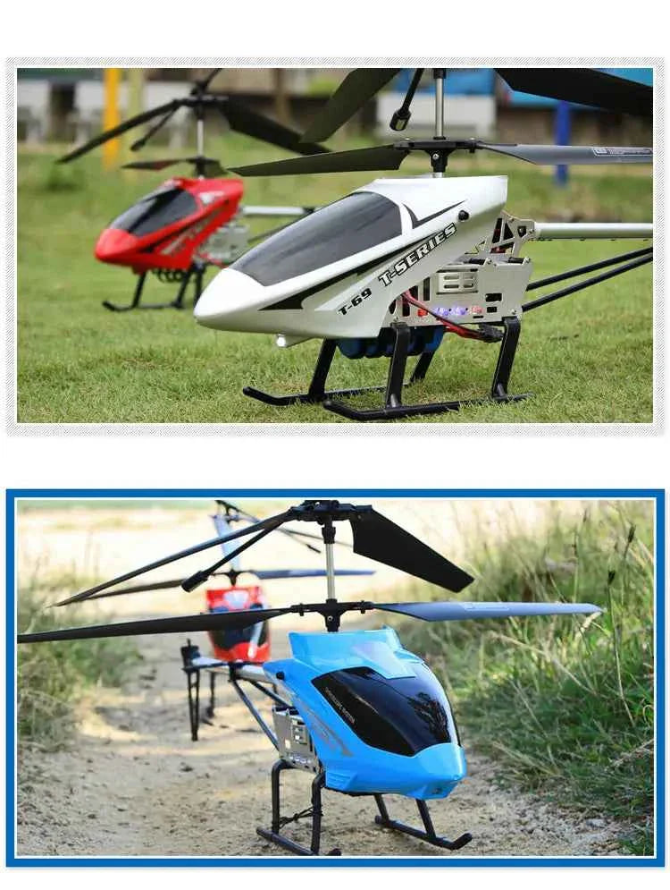 RC Helicopter Durable Charging UAV Model Toy Fall-resistant Remote Control UAV Outdoor Aircraft Children's Birthday