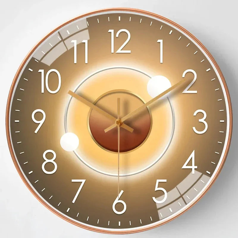 Nordic Style Home Decorative Wall Clock 8"