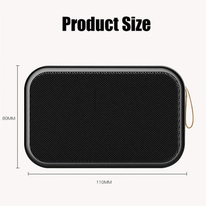 Mini Bluetooth Speaker HIFI Speakers Soundbar Portable Bluetooth 5.0 Wireless Soundbar 500mAh Battery For Outdoor Indoor Sports