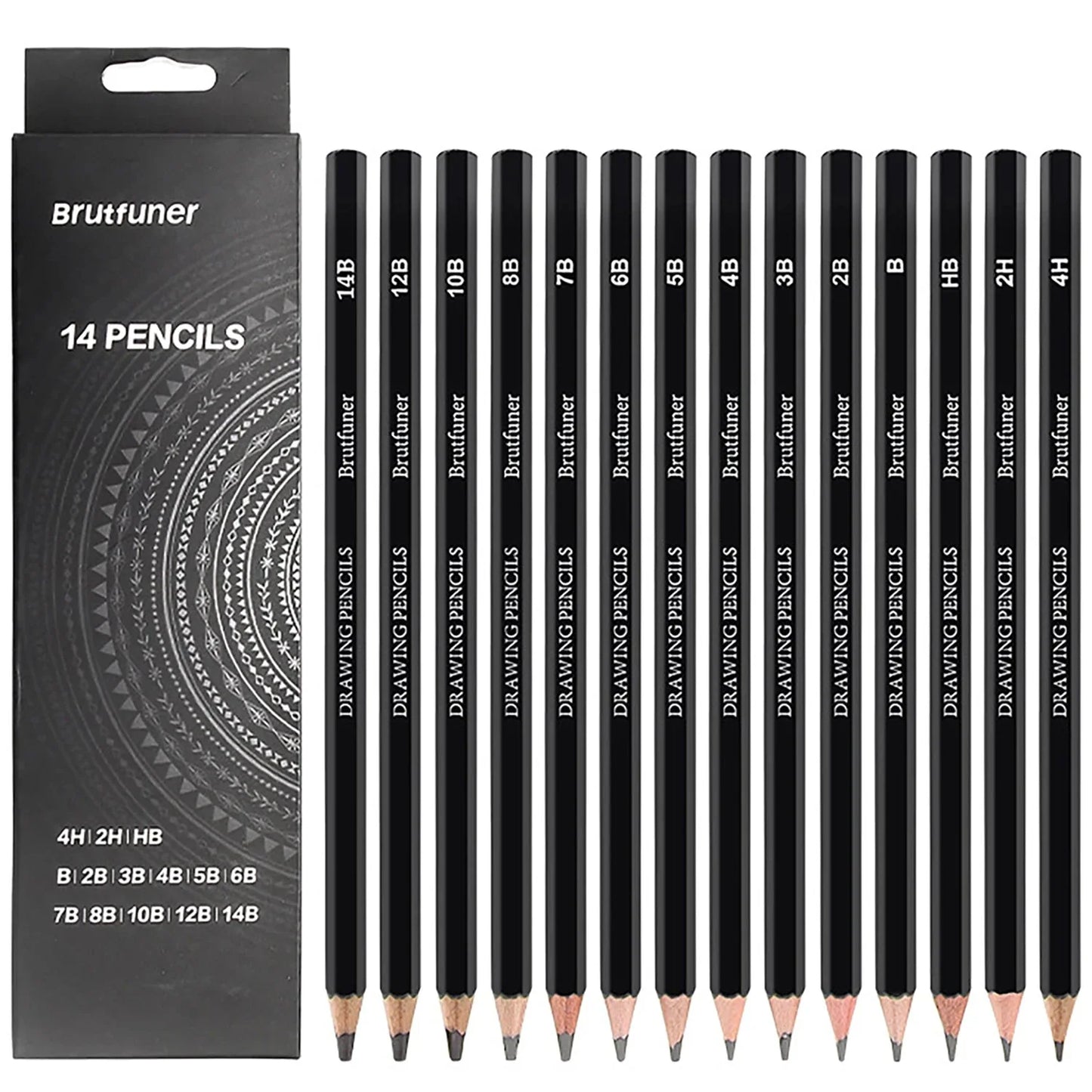 14-60 pcs Drawing Set Sketching Kit - Art Supplies,for Adults Artists with 3-Color Sketchbook,Graphite,Pastel,Charcoal Pencils