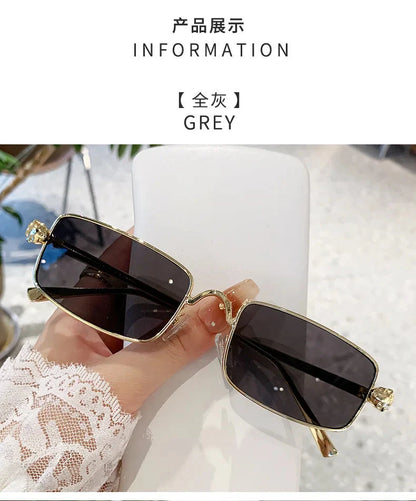 High Definition Sunglasses for Men Ladies Blue Light Blocking Eye Protection Eyewear Rimless Square Frame Eyeglasses Goggle