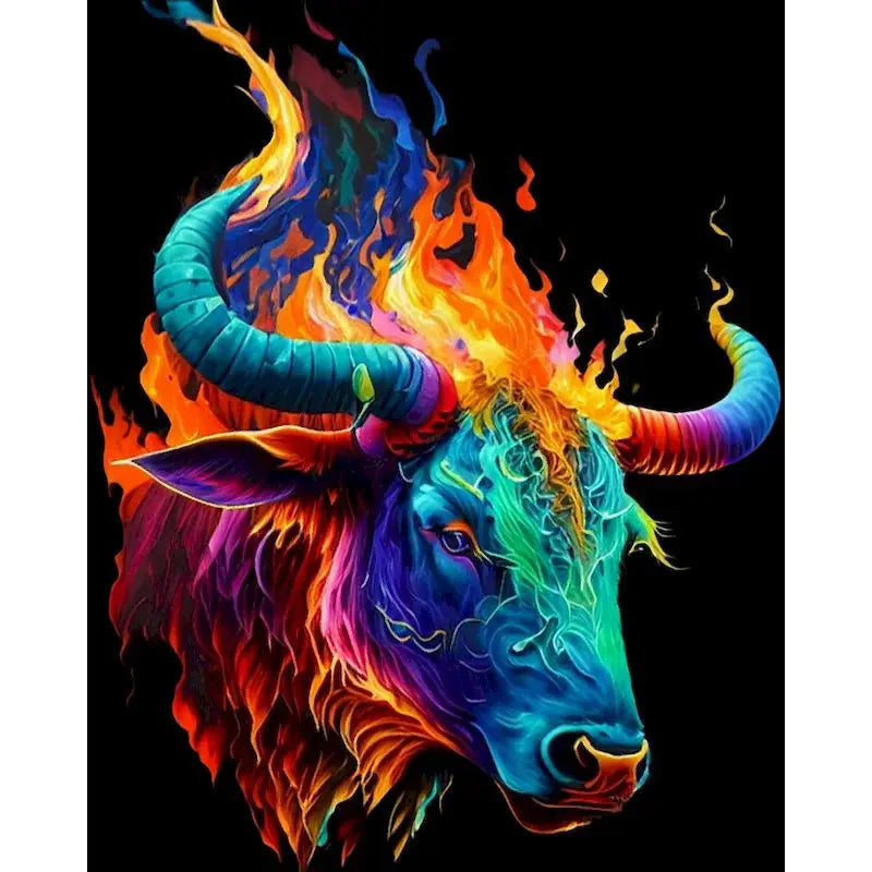 Diy Paint By Numbers For Adults Beginners Wolf Animals Acrylic Painting By Number Kits Home Decoration Framelessless