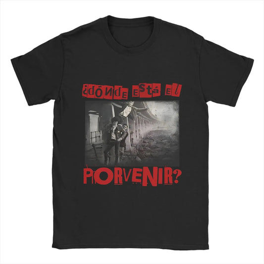 Men Eskorbuto Maldito T Shirts   Retro   Pure Cotton Clothes Vintage Short Sleeve O Neck Tee Shirt Gift Idea T-Shirts